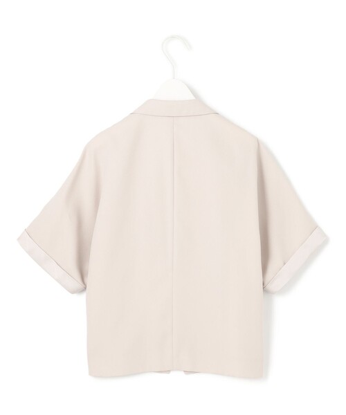 【SAINT LAURENT】コットンサージ製 クロップドジャケット クロップドジャケット（コットンサージ） | Saint Laurent サン