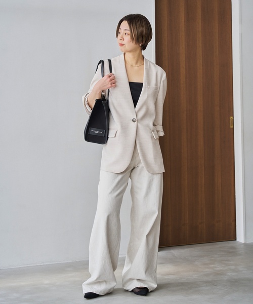 LE TALON（ルタロン）の「《追加3》ポインテッドネットフラット（その他シューズ・レディース・カーキ/アイボリー/ブラック×ブラック/ベージュ・24cm/24.5cm/22cm/22.5cm/23cm/23.5cm/21/21.5/25cm/25.5cm）」の5枚目の写真