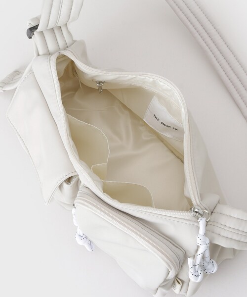 THE SHOP TK （ザ ショップ ティーケー ）の「立体多ポケットミニショルダーバッグ（ショルダーバッグ・レディース・ブラック/グレー・00）」の9枚目の写真