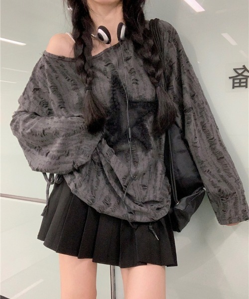 【タグ付き新品あり】レディース服⭐︎まとめ売り コーデ売り 31枚セット 薄手 ダメージ スター ルーズ トップス ギャザー デザイン 韓国