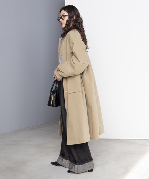 RAGEBLUE（レイジブルー）の「＜セットアップ対応＞ステッチデザイン/ロールアップデニムパンツ（デニムパンツ・レディース・ブラック・MEDIUM/SMALL）」の20枚目の写真