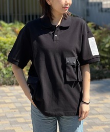【CHUMS】 Space Polo Shirt スペースポロシャツ