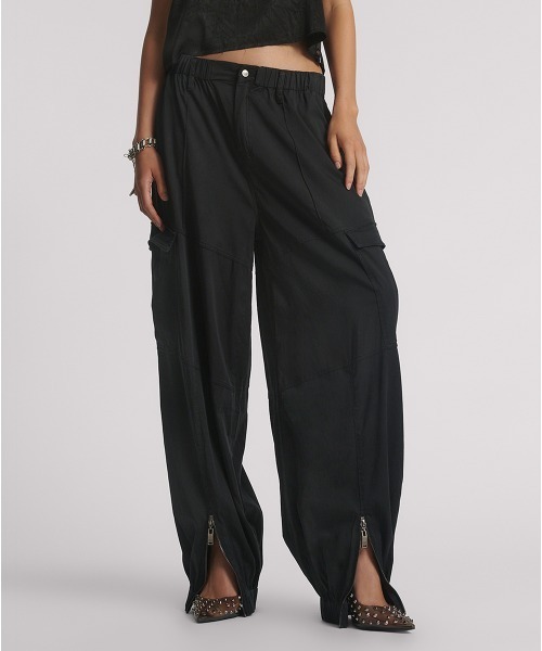 One Tea spoon(ワンティースプーン)の「PARTY FLIGHT PANTS(カーゴパンツ・レディース・ブラック・S)」の2枚目の写真