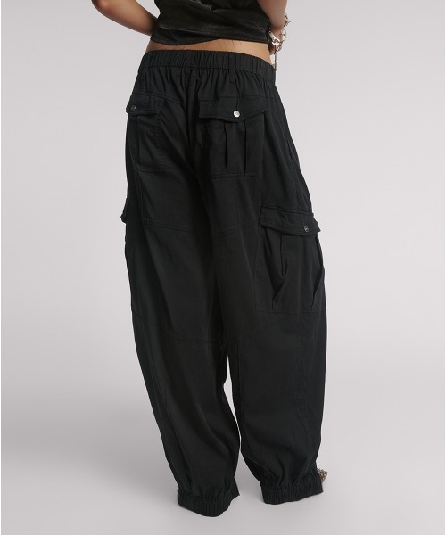 One Tea spoon(ワンティースプーン)の「PARTY FLIGHT PANTS(カーゴパンツ・レディース・ブラック・S)」の5枚目の写真