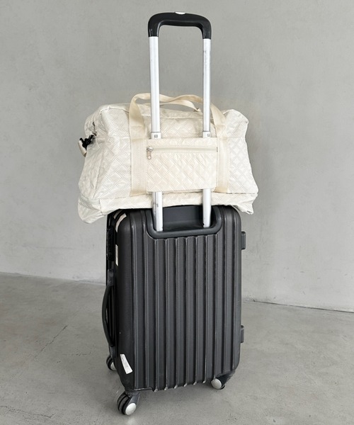 セール】軽量キルティングトラベルバッグ ボストンバッグ（ボストン