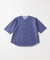 【ZOZO限定】CHAMBRAY ベースボールシャツ