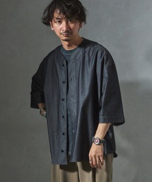 【ZOZO限定】CHAMBRAY ベースボールシャツ