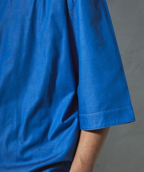 JOURNAL STANDARD relume(ジャーナルスタンダード レリューム)の「【ZOZO限定】CHAMBRAY ベースボールシャツ(シャツ/ブラウス・メンズ・ロイヤルブルー/ブルー/ブラック・XS/S/M/L/XL)」の20枚目の写真