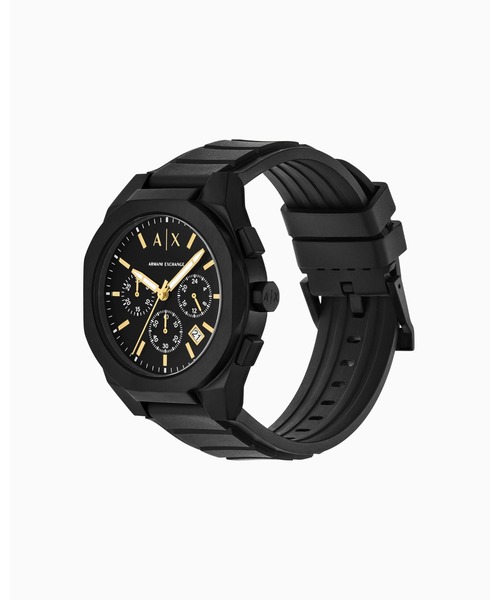 ARMANI EXCHANGE（アルマーニエクスチェンジ）の「【A|X アルマーニ エクスチェンジ】シリコンベルトウォッチ(尾錠)RAFAEL_AX7165SET（アナログ腕時計・メンズ・その他1・FREE）」の2枚目の写真