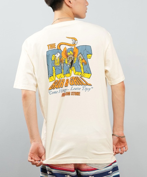VOLCOM/ボルコム 半袖 Tシャツ バックプリント RAT BAR SST