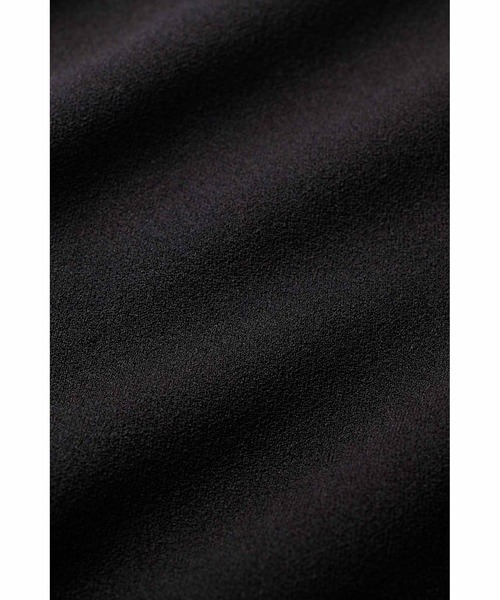 IEDIT（イディット）の「ＩＥＤＩＴ　ブローチ付きバイカラーワンピース〈ブラック〉（ワンピース・レディース・ブラック・M/L/LL/3L/MP/S/4L）」の9枚目の写真