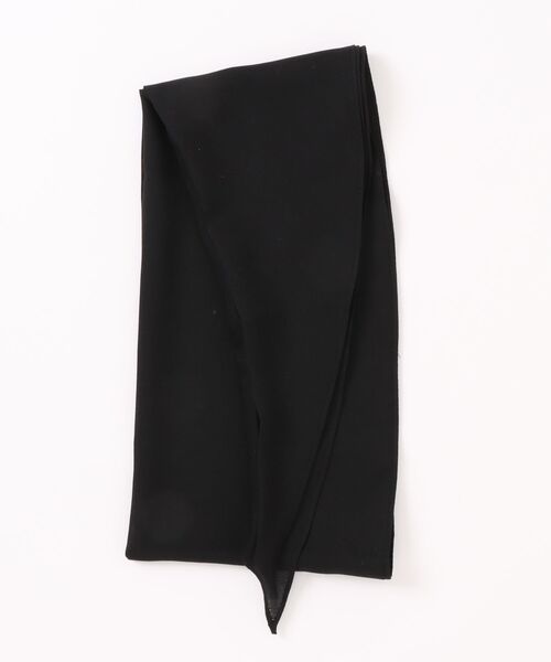 帽子 shishikui kijima SILK SCARF CAP/ BLACK SILK SCARF CAP/ BLACK – SHISHIKUI