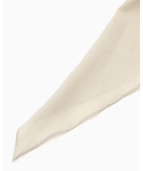 KIJIMA TAKAYUKI（キジマ　タカユキ）の「KIJIMA TAKAYUKI POLY & WOOL DETACHABLE SCARF 6PANEL CAP 251212（キャップ・メンズ・ブラック/グリーン/ベージュ・ONE SIZE）」の8枚目の写真