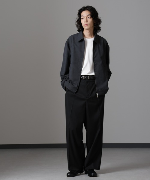 カルゼハリントンジャケット（ブルゾン）｜NANO universe（ナノ