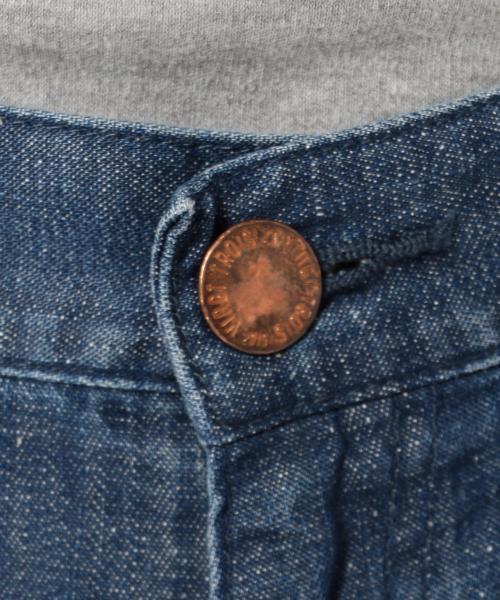 23区（ニジュウサンク）の「23区denimウォッシュドスラブデニム ワイドパンツ（デニムパンツ・レディース・ダルブルー系・48/46/50/44）」の3枚目の写真