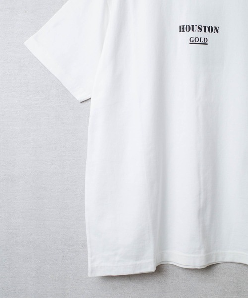 HOUSTON(ヒューストン)の「【T9】【HOUSTON GOLD/ヒューストン ゴールド】CREW NECK S/S TEE クルーネック ショートスリーブ Tシャツ HG201X(Tシャツ/カットソー・メンズ・グレー/ブルー/インディゴブルー/ホワイト・MEDIUM/LARGE/X-LARGE)」の19枚目の写真