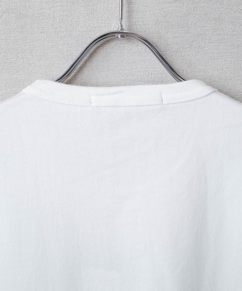 HOUSTON(ヒューストン)の「【T9】【HOUSTON GOLD/ヒューストン ゴールド】CREW NECK S/S TEE クルーネック ショートスリーブ Tシャツ HG201X(Tシャツ/カットソー・メンズ・グレー/ブルー/インディゴブルー/ホワイト・MEDIUM/LARGE/X-LARGE)」の22枚目の写真