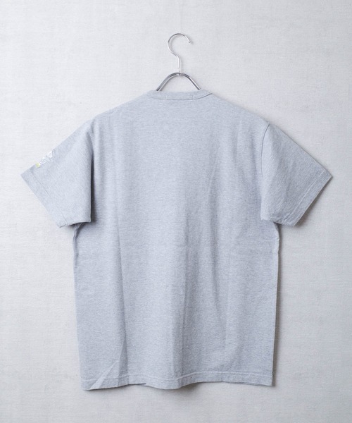 HOUSTON(ヒューストン)の「【T9】【HOUSTON GOLD/ヒューストン ゴールド】CREW NECK S/S TEE クルーネック ショートスリーブ Tシャツ HG201X(Tシャツ/カットソー・メンズ・グレー/ブルー/インディゴブルー/ホワイト・MEDIUM/LARGE/X-LARGE)」の5枚目の写真
