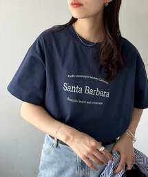 【WEB限定】Santa BarbaraロゴプリントロンT