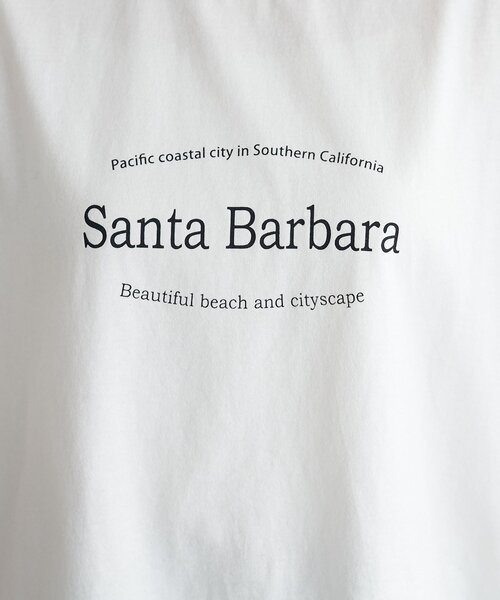 DISCOAT（ディスコート）の「【WEB限定】Santa BarbaraロゴプリントロンT（Tシャツ/カットソー・レディース・ネイビー/ホワイト/カーキ・MEDIUM）」の13枚目の写真
