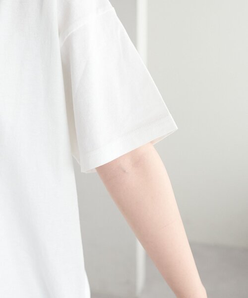 DISCOAT（ディスコート）の「【WEB限定】Santa BarbaraロゴプリントロンT（Tシャツ/カットソー・レディース・ネイビー/ホワイト/カーキ・MEDIUM）」の14枚目の写真