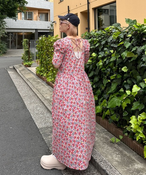 花柄古着ワンピース　todayfulで開催していた古着屋さんのpop up購入品 古着っぽ花柄ワンピ（ワンピース）｜Alley Tokyo（アリー