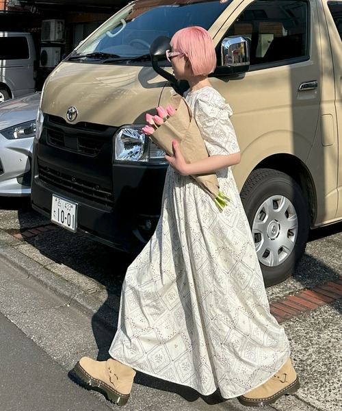 古着っぽワンピ（ワンピース）｜Alley Tokyo（アリートーキョー）の