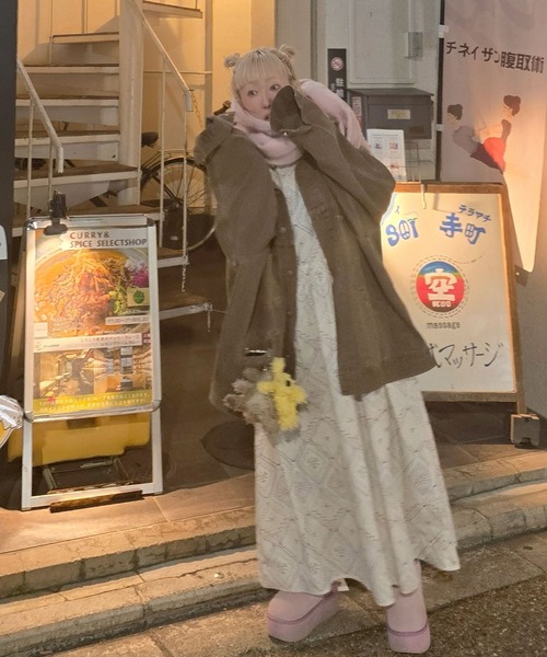 古着っぽワンピ（ワンピース）｜Alley Tokyo（アリートーキョー）の