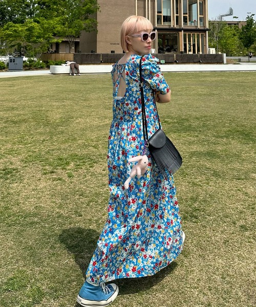 古着っぽ花柄ワンピ（ワンピース）｜Alley Tokyo（アリートーキョー  