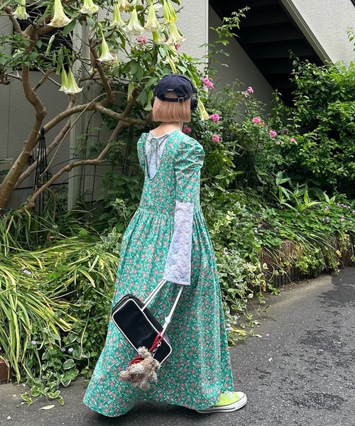 セール】古着っぽ花柄ワンピ（ワンピース）｜Alley Tokyo（アリー