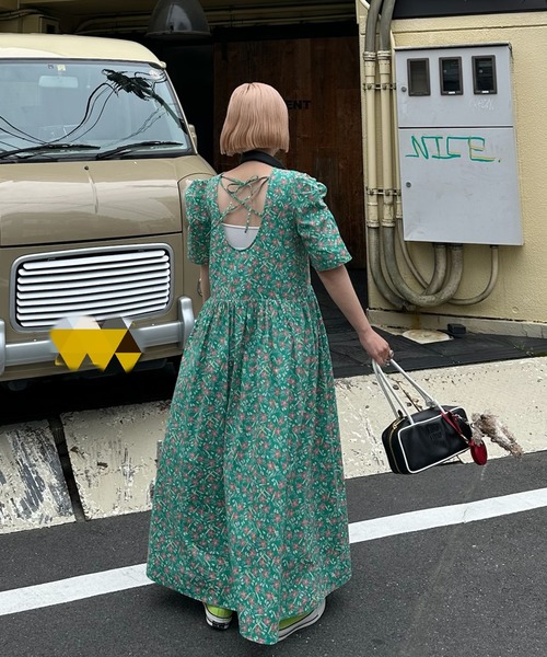 セール】古着っぽ花柄ワンピ（ワンピース）｜Alley Tokyo