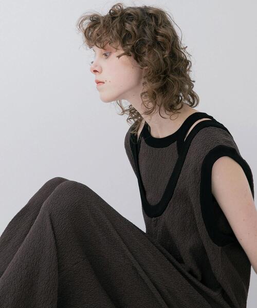 LAATO（ラート）の「set overalls（サロペット/オーバーオール・レディース・ブラウン/ブラック・FREE/TALL）」の3枚目の写真