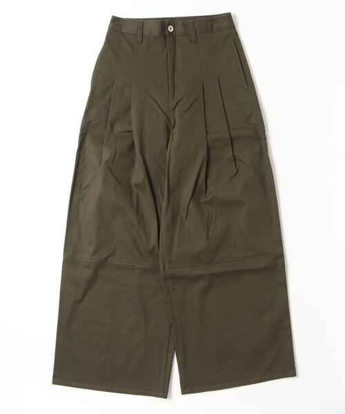マキノ2点 ツータック切替ワイドチノ（チノパンツ）｜LIVRALLY（ライブラリー）の