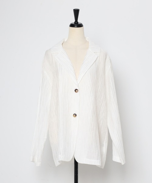 Theory♡シアーボンバージャケット　ホワイト　Ｓサイズ Theory♡シアーボンバージャケット ホワイト Sサイズ