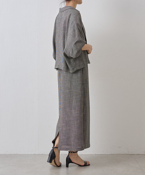 BEARDSLEY（ビアズリー）の「ツイードスカート（スカート・レディース・ブラック・FREE）」の3枚目の写真