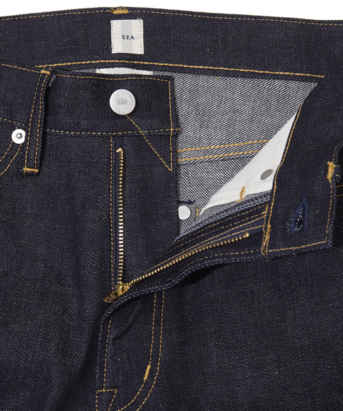 SEA(シー)の「VINTAGE 868H ハイライズオリジナルセルヴィッチセンタープレスデニムパンツ(デニムパンツ・レディース・ブルー/ライトブルー・24/25/26)」の8枚目の写真