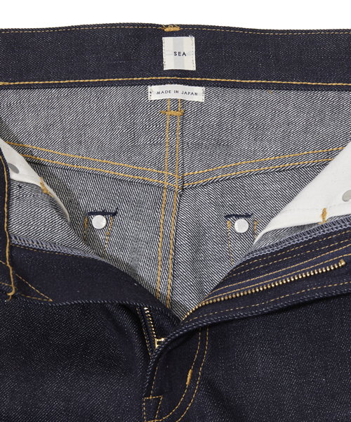 SEA(シー)の「VINTAGE 868H ハイライズオリジナルセルヴィッチセンタープレスデニムパンツ(デニムパンツ・レディース・ブルー/ライトブルー・24/25/26)」の9枚目の写真