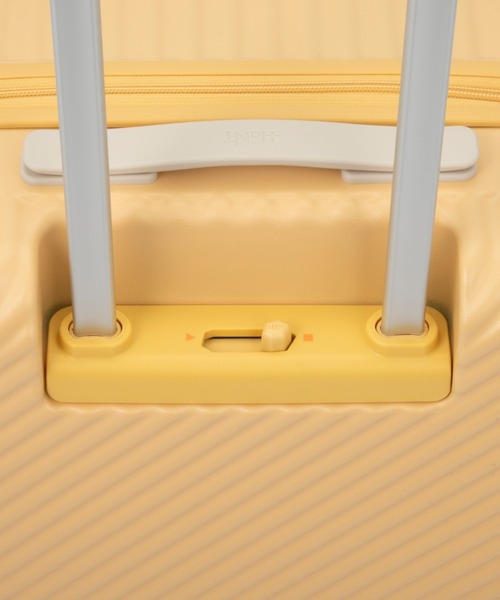HaNT(ハント)の「スーツケース ココント 機内持込 キャスターストッパー フロントポケット 05511(スーツケース/キャリーバッグ・レディース・ネイビー/ブラック/グレイッシュベージュ/イエロー/ピンク/モーブ系/ブルー系/グレー・FREE)」の20枚目の写真