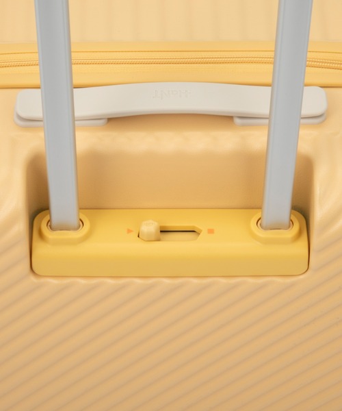 HaNT(ハント)の「スーツケース ココント 機内持込 キャスターストッパー フロントポケット 05511(スーツケース/キャリーバッグ・レディース・ネイビー/ブラック/グレイッシュベージュ/イエロー/ピンク/モーブ系/ブルー系/グレー・FREE)」の19枚目の写真