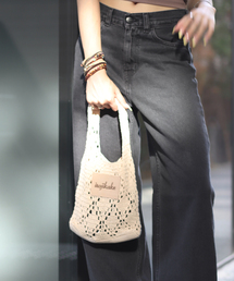 【irojikake/イロジカケ】クロシェットバッグ