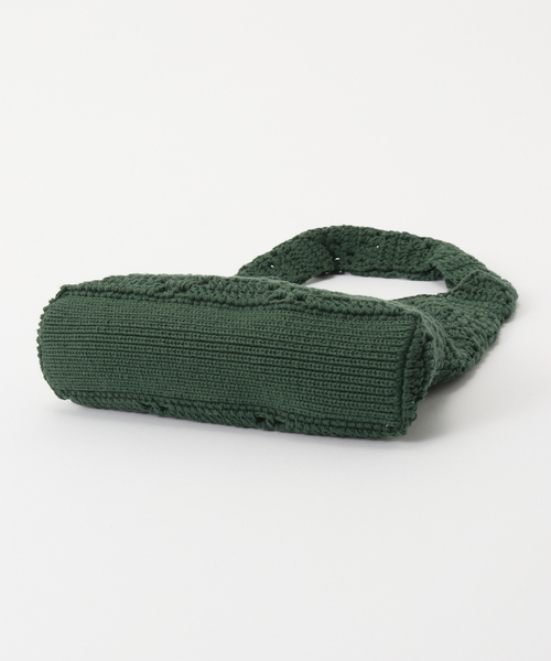 JOINT WORKS（ジョイントワークス）の「【irojikake/イロジカケ】クロシェットバッグ（ハンドバッグ・レディース・ベージュ/ピンク/グリーン・FREE）」の6枚目の写真