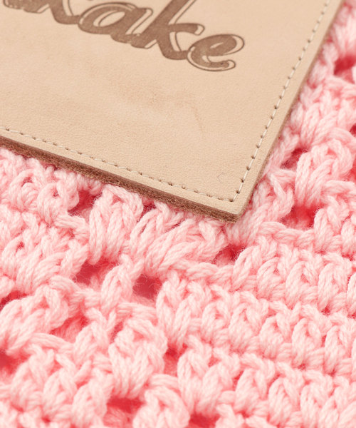 JOINT WORKS（ジョイントワークス）の「【irojikake/イロジカケ】クロシェットバッグ（ハンドバッグ・レディース・ベージュ/ピンク/グリーン・FREE）」の13枚目の写真