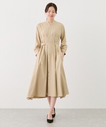 Jayro | 無地タック入り前開きワンピース(ワンピース)