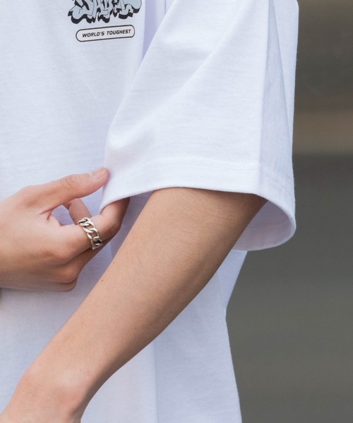 BEN DAVIS（ベンデイビス）の「∴WEGO/別注BENDAVISIプランプロゴT（Tシャツ/カットソー・メンズ・ブラック/ブラウン/ホワイト/スミクロ・SMALL/LARGE/MEDIUM）」の17枚目の写真