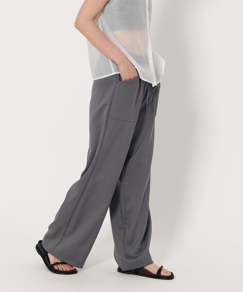 MARW UNITED ARROWS(マルゥ ユナイテッドアローズ)の「<MARW UNITED ARROWS>ドローストリング イージーパンツ ‐防汚‐(その他パンツ・レディース・グレー/ブラック・34/36/38)」の19枚目の写真