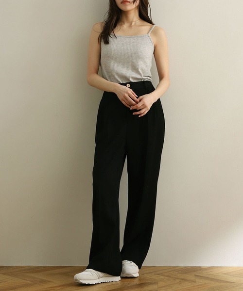 NOAHL（ノアル）の「【NOAHL】カップ付きナチュラルキャミソール（キャミソール・レディース・アイボリー/グレー/ベージュ/モカ/ブラック・S/M/L）」の18枚目の写真