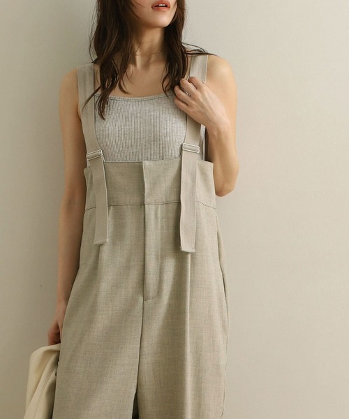 NOAHL（ノアル）の「【NOAHL】カップ付きナチュラルキャミソール（キャミソール・レディース・アイボリー/グレー/ベージュ/モカ/ブラック・S/M/L）」の19枚目の写真