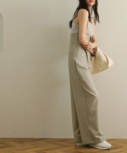 NOAHL（ノアル）の「【NOAHL】カップ付きナチュラルキャミソール（キャミソール・レディース・アイボリー/グレー/ベージュ/モカ/ブラック・S/M/L）」の20枚目の写真