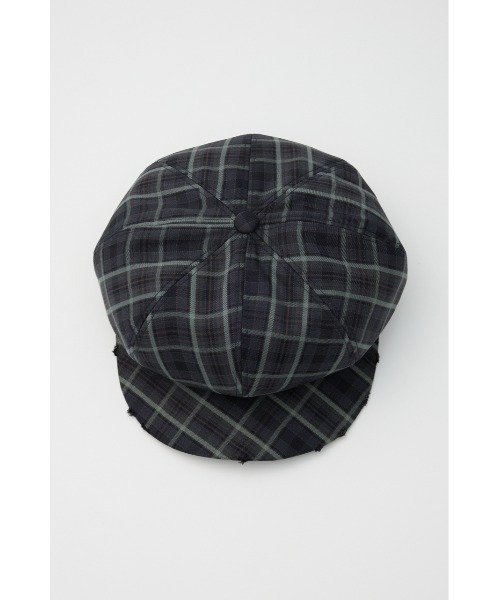 LAGUA GEM(ラグアジェム)の「CHECK キャスケット(キャスケット・レディース・ネイビー/ブラウン・FREE)」の12枚目の写真