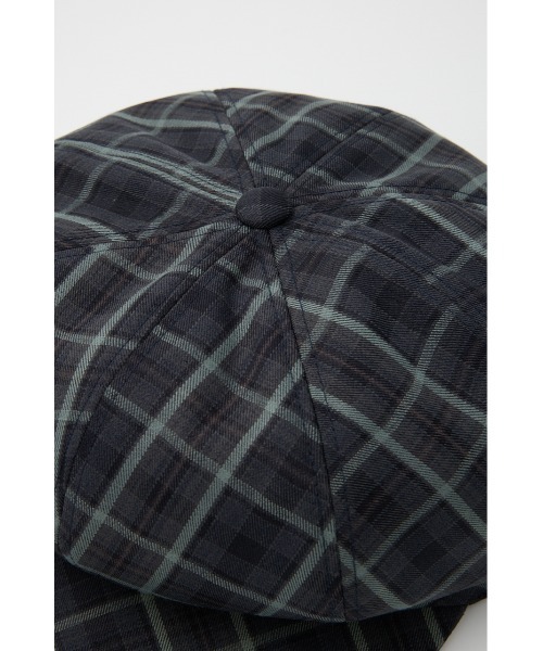 LAGUA GEM(ラグアジェム)の「CHECK キャスケット(キャスケット・レディース・ネイビー/ブラウン・FREE)」の14枚目の写真